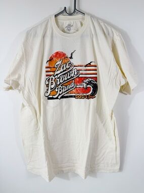 Zac Brown Band 2024 Tour Concert T Shirt Size XL